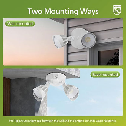 Philips 44W 3500LM ‌LED Security Flood Light‌ ‌Outdoor‌，Switch Controlled - Image 5