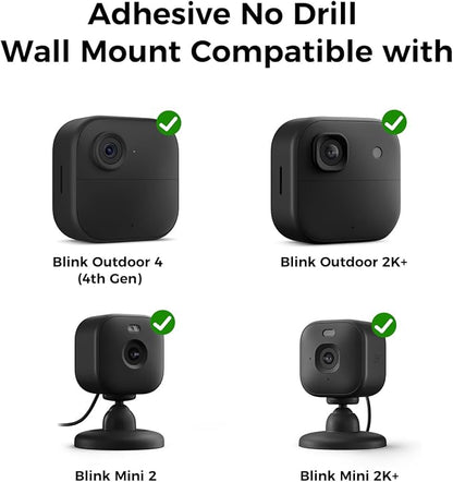 Blink Camera No Drill No Screws Wall Mount Bracket Compatible - Image 2