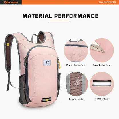 SKYSPER Small Daypack 10L Hiking Backpack Packable Lightweight Travel Day Pack - Image 4
