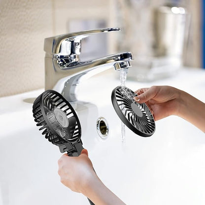 HandFan 5200mAh Portable Fan Handheld, 6 Speeds Hand Held Fan 180° Foldable - Image 6
