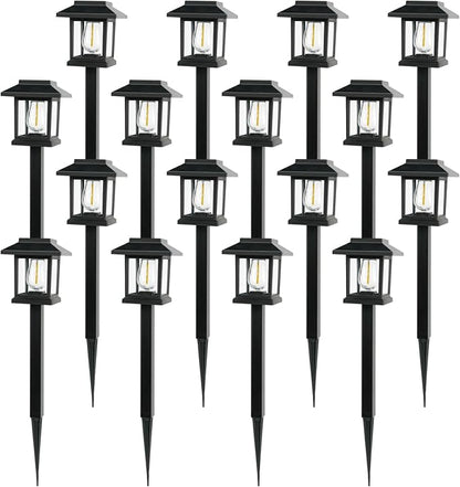 16-Pack Solar Lights Outdoor, Solar Powered Garden Lights, Outdoor Waterproof - Image 2