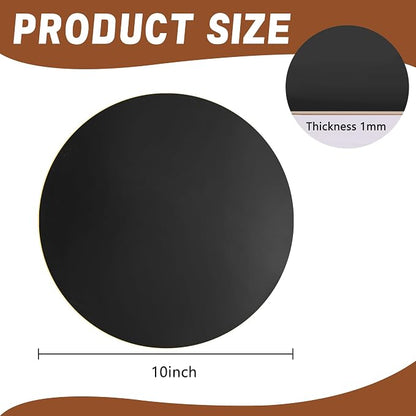 Adnee 2 Pcs Pond Liner Repair Patch-10 Inches Round Self-Adhesive EPDM Liner - Image 2