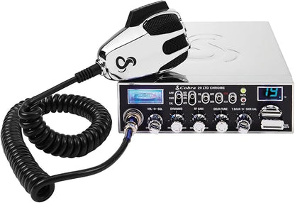 Cobra 29 LTD Chrome AM/FM Professional CB Radio by CobraElectronics