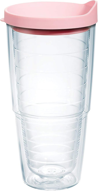 Tervis Clear & Colorful Lidded Made in USA Double Walled Insulated Tumbler by TervisTumblerCompany
