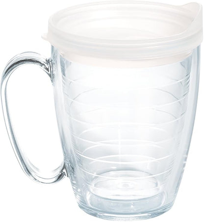 Tervis Clear & Colorful Lidded Made in USA Double Walled Insulated Tumbler by TervisTumblerCompany