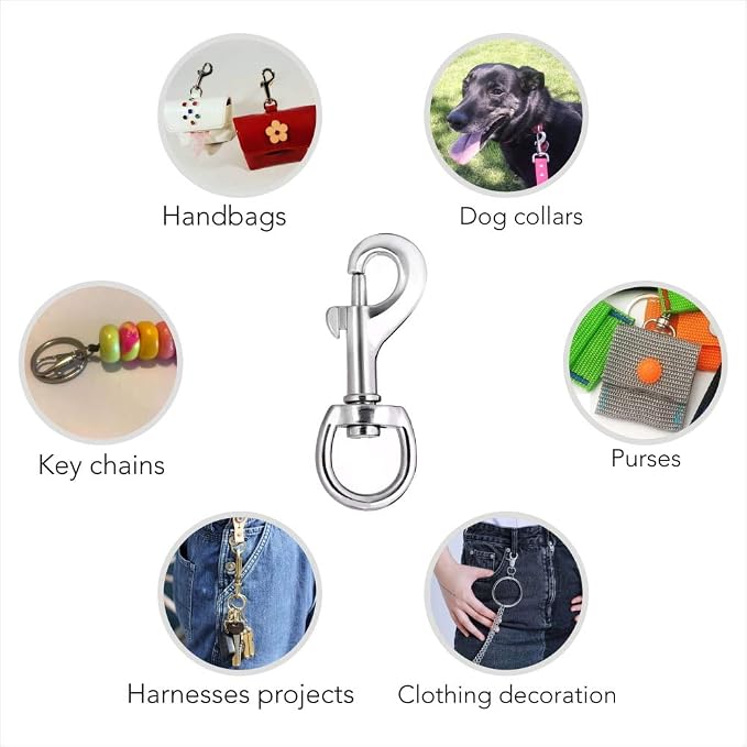 Lucky Goddness 20pcs Swivel Snap Hooks - Image 5