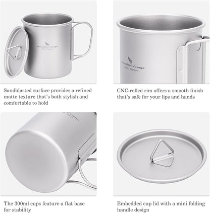 Boundless Voyage Titanium Camping Mug - Image 4