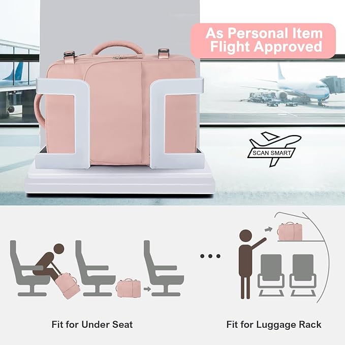 Sinaliy Travel Backpack, Carry on Flight approved Travel Bag - Image 6