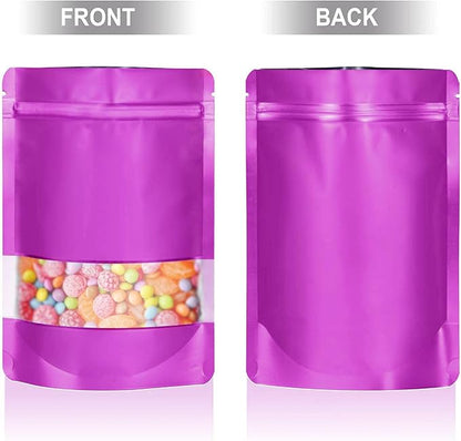 6.3"x9.5" 120pcs Mylar Bags for Food Storage, Smell Proof Bag - Image 4