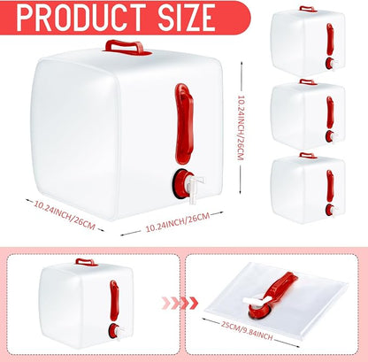 Reallnaive 3 Pack Collapsible Water Container - Image 2