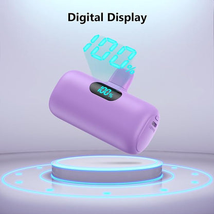 Mini Portable Charger for iPhone, Upgraded 5000mAh PD Fast Charging Battery Pack - Image 7