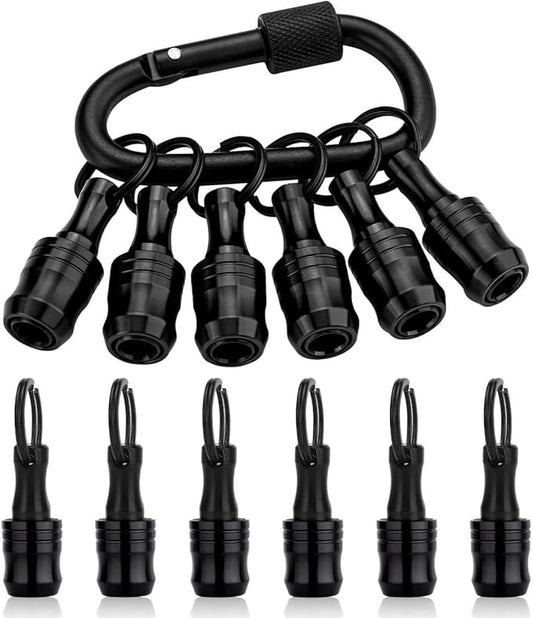 katerk 6pcs Bit Holder with Carabiner Socket by Katerk