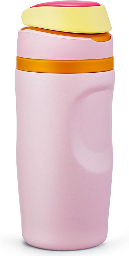 Fijinhom 16 oz Insulated Water Bottle, Stainless Steel Sports Water Bottle by Fijinhom