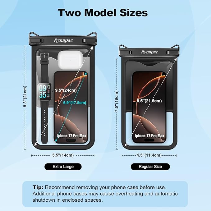 Rynapac Large Waterproof Phone Pouch - Image 7