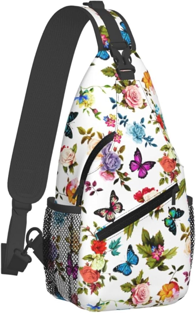 Sling Backpack For Men Hiking Daypack Crossbody Shoulder Bag Travel Chest Pack by Wizfuyq