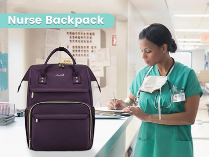 LOVEVOOK College Laptop Backpack, 15.6 Inch Travel Backpack - Image 6