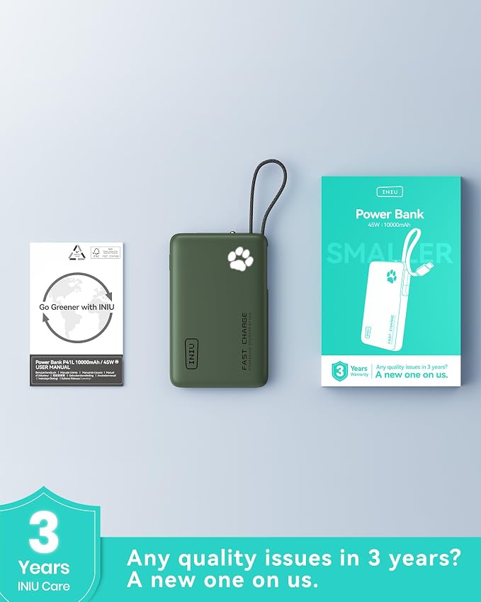 INIU 45W Power Bank, Fast Charging Portable Charger - Image 8