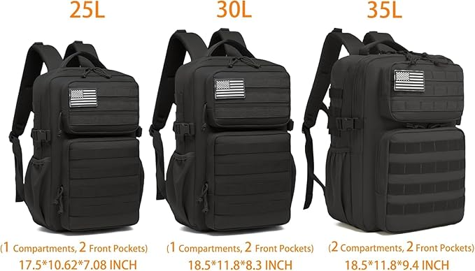 Wotony Military Tactical Backpack - Image 7