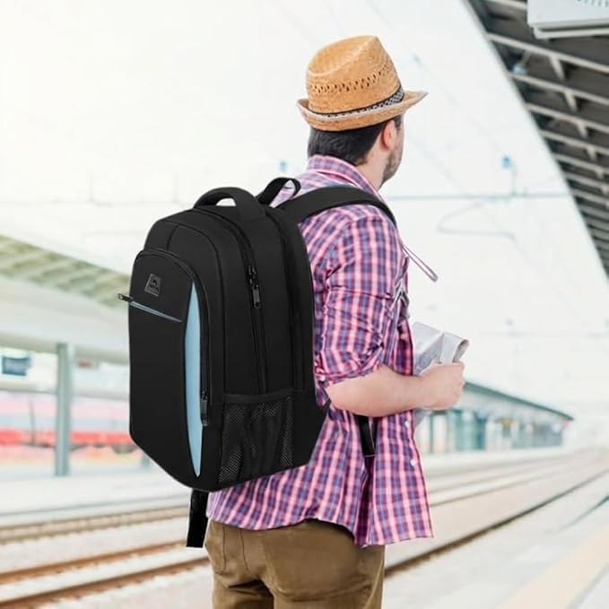 MATEIN Travel Laptop Backpack for Men, Business Anti Theft Slim Sturdy Laptops - Image 2