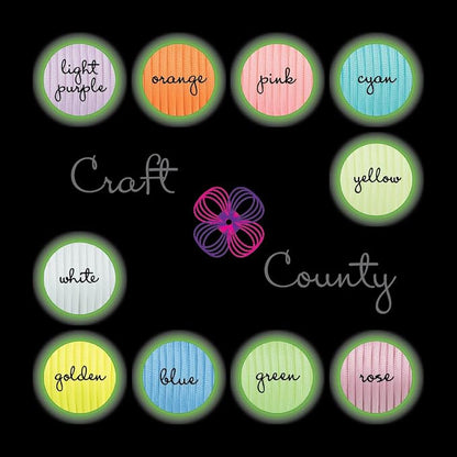 Craft County Glow in The Dark Zesty 21 Strand Luminous 550 Paracord – - Image 9