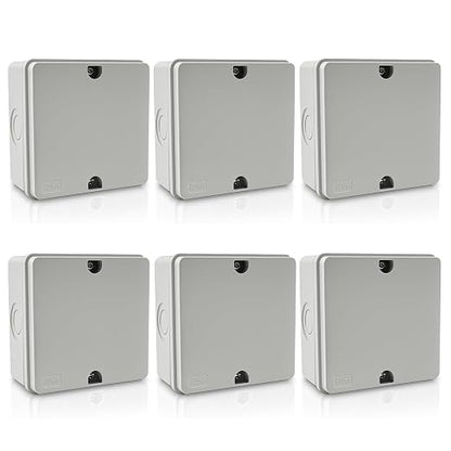 NineLeaf Junction Box, Waterproof Electrical Box IP66 Water Resistant Dustproof by NineLeaf