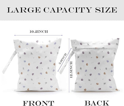 Wet Dry Bag, for Swimsuit, Dirty Yoga Gym Clothes, Makeup Bag, Waterproof - Image 2