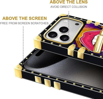 for iPhone 17 Pro Max Case Luxury Golden Decoration - Image 7
