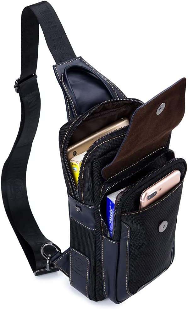 Sling Bag Crossbody Backpack for Men Women Outdoor Travel Tactical Fishing - Image 6