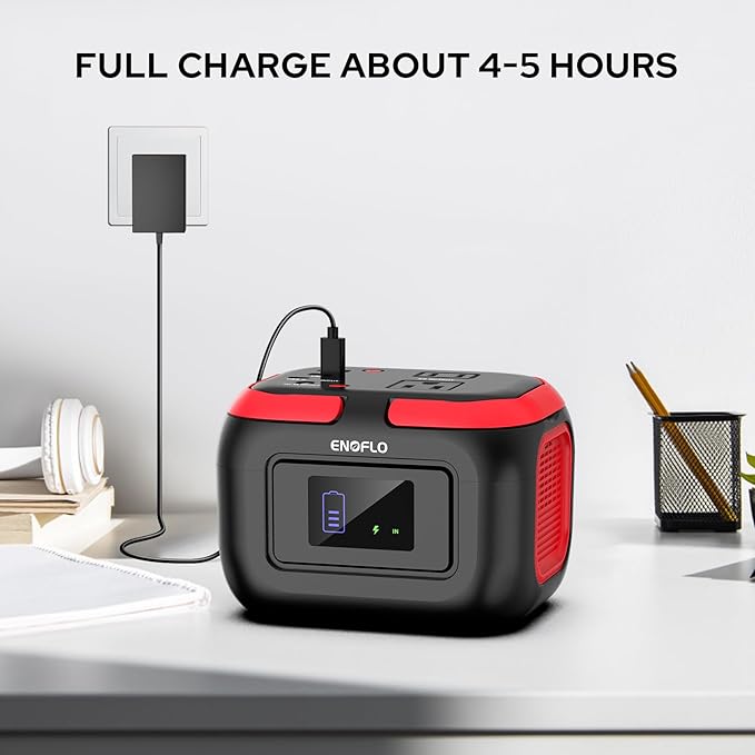 ENOFLO Portable Power Station, 97.68Wh Solar Generator, Lithium Battery Power - Image 5