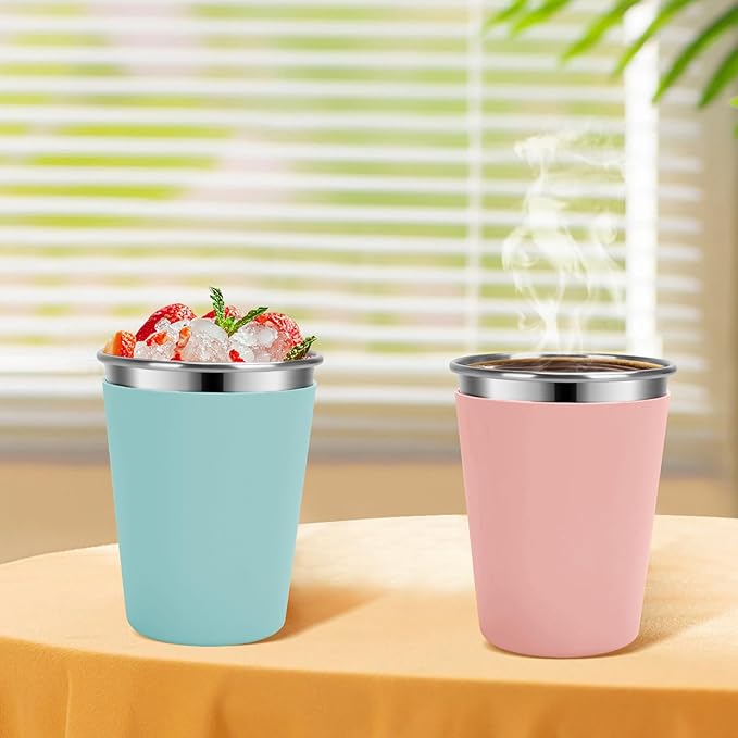 Kids Cups with Straws and Lids Leak Proof, 12oz Sippy Cups - Image 5