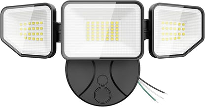 Flood Light Outdoors, 65W 6500 Lumen Super Bright LED Security Lights, 3 by Meloght