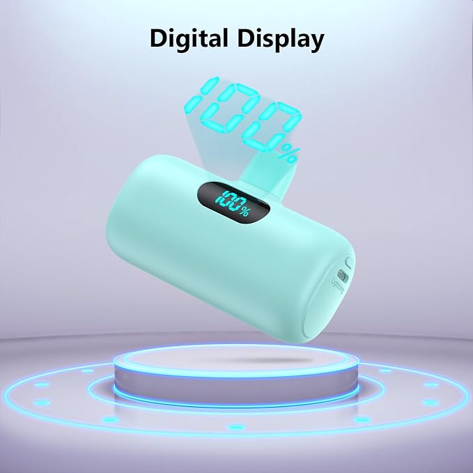 Mini Portable Charger for iPhone, 5000mAh PD Fast Charging Battery Pack - Image 4