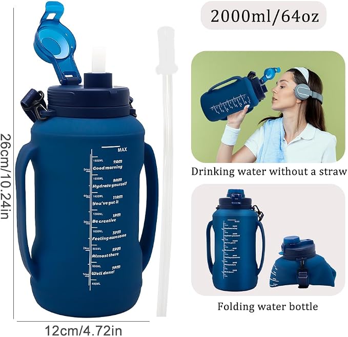64oz Foldable Water Kettle - Image 3