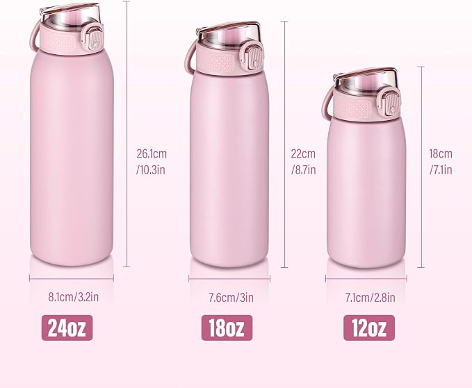 Insulated Water Bottle 18 oz - Image 7