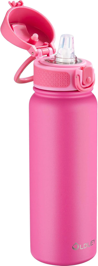 OLDLEY 20 Oz Insulated Stainless Steel Water Bottle by OLDLEY