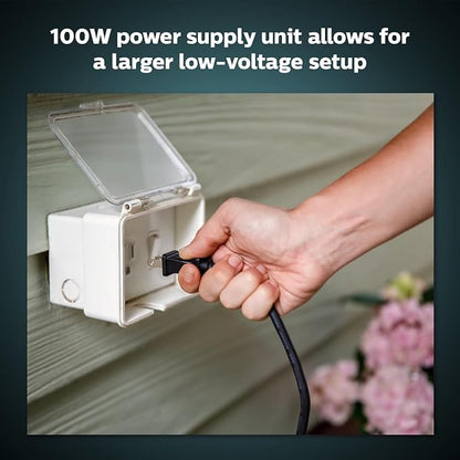 Philips Hue Outdoor 100W Power Supply Black - Image 3