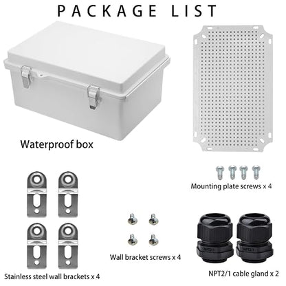 Waterproof Electrical Box Junction Box Weatherproof IP67 ABS Plastic Enclosure - Image 4