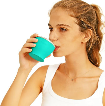 Collapsible Travel Cup, BPA-Free Reusable Water Cup, Lightweight Drinking Cups - Image 9