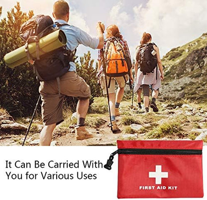 AOUTACC Mini First Aid Kit Empty, Travel Empty First Aid Kit Pouch Bag - Image 4