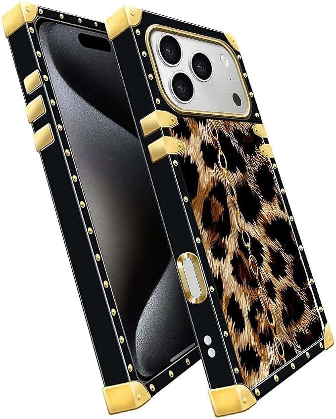 for iPhone 17 Pro Case Luxury Golden Decoration - Image 3
