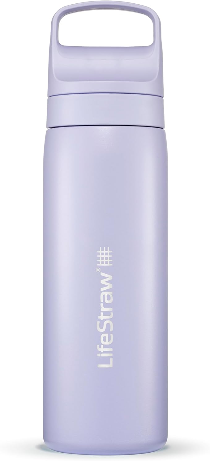 LifeStraw Go Series – Insulated Stainless Steel Water Filter Bottle by LifeStraw
