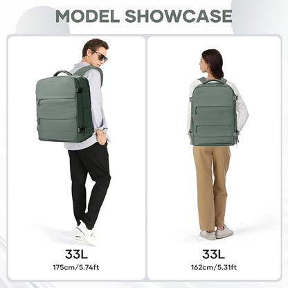 coowoz Large Travel Backpack Carry On - Image 8