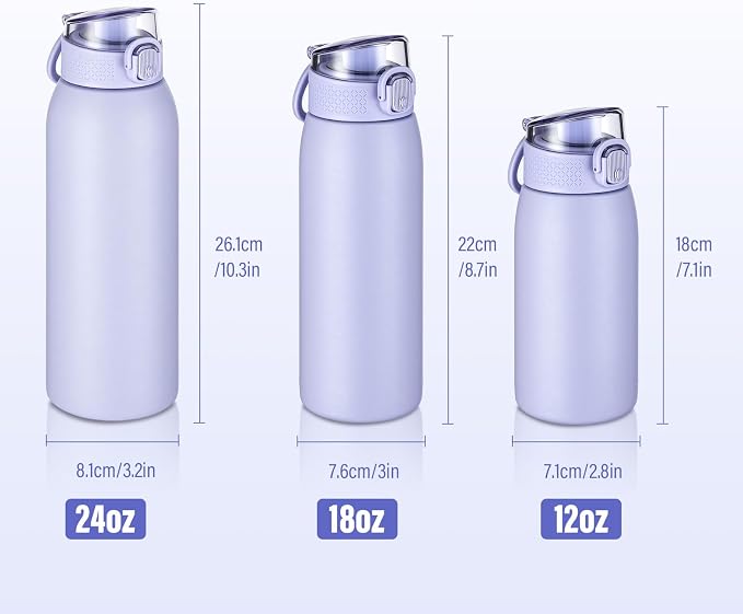 Insulated Water Bottle 12 oz - Image 7