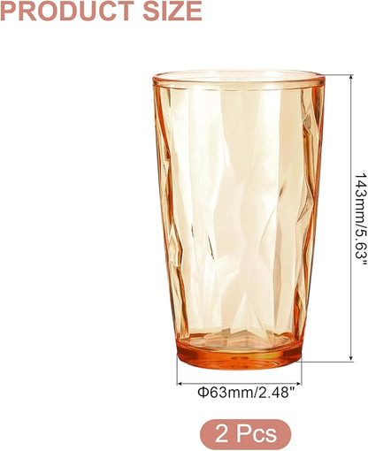 uxcell 17oz Acrylic Drinking Glasses - Image 2