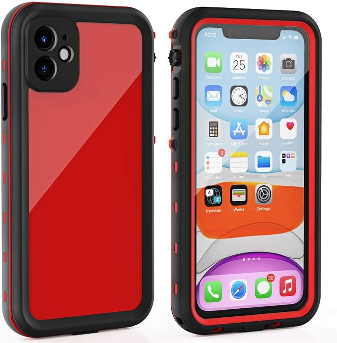 for iPhone 11 Waterproof Case by ZWWADR