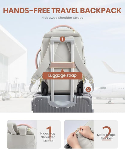 LOVEVOOK 50L Rolling Backpack - Image 6