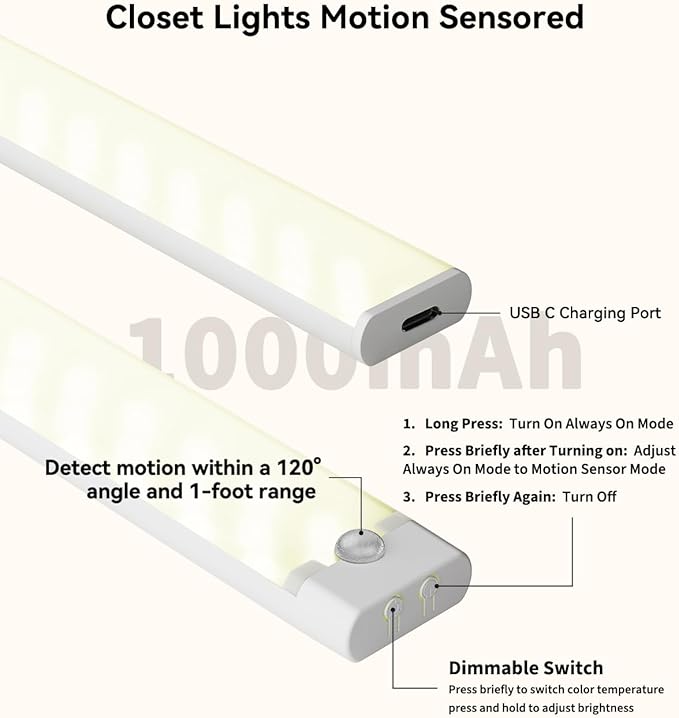 12 Inches Under Cabinet Lighting 12 Packs - Image 8