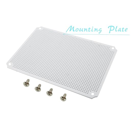 Zulkit Junction Box ABS Plastic Waterproof IP65 Electrical Boxes Hinged Shell - Image 4
