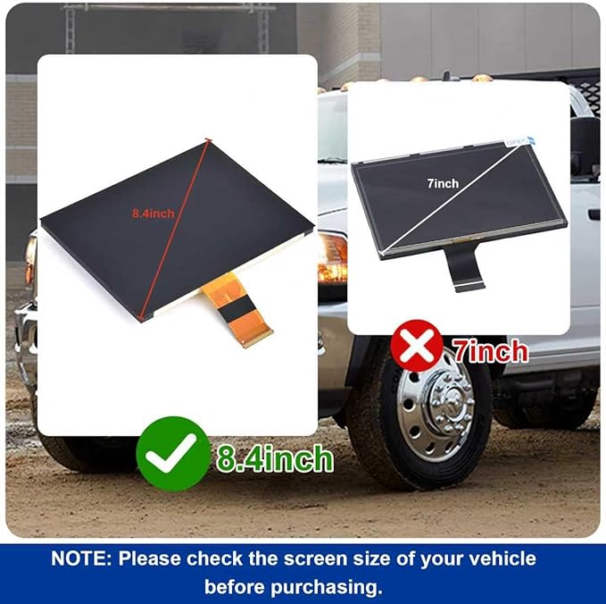 8.4" Uconnect Touch Screen 4C UAQ LCD Monitor Radio Navigation Compatible - Image 3