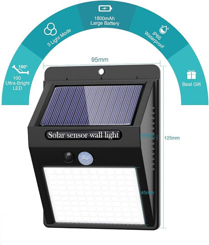 6 Pack Outdoor Solar Motion Lights - Image 2